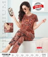 Vol Pc 523 Tie And Die Summer Special Hosiery cotton Night Suits Wholesale Online
